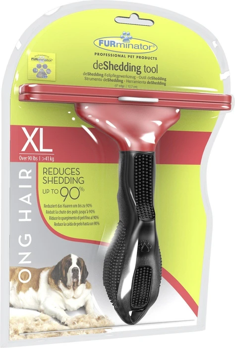 FURminator deShedding Tool für sehr große Hunde mit langem Fell, Version 1