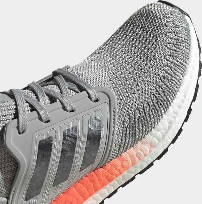 adidas Ultraboost 20 grey two/night metallic/signal coral (Damen)
