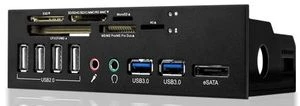 RaidSonic Icy Box IB-863a-B Multi-Slot-Cardreader, USB 3.0 19-Pin Stecksockel [Stecker]