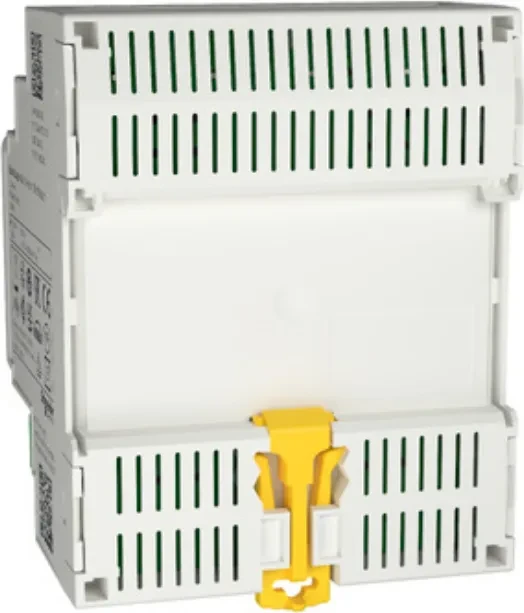 Schneider Electric SpaceLogic KNX Secure Master Schalter/Jalousie 8-fach, 16A, 4TE REG, Schaltaktor