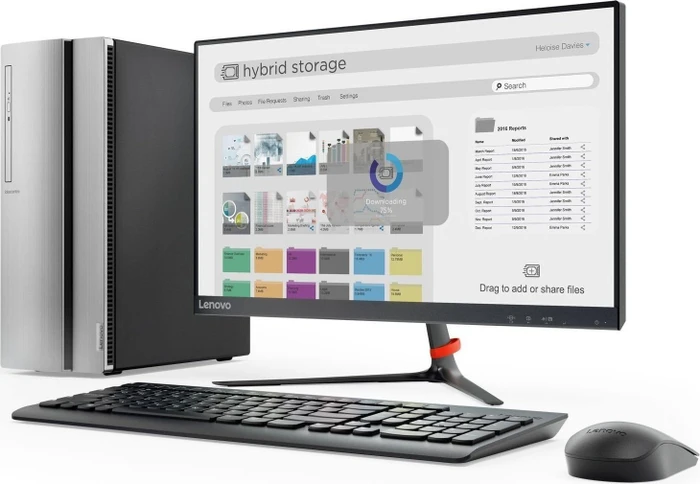 Lenovo IdeaCentre 510-15ICB, Core i5-8400, 8GB RAM, 16GB SSD, 1TB HDD, DE