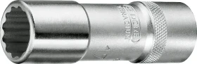 Gedore D 19 L 17 Außenzwölfkant Steckschlüssel 1/2", 17x77mm