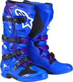 Alpinestars 2025 Tech 7 Motorradstiefel blau/violett
