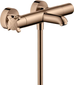 Hansgrohe Axor Citterio E Wannenthermostat Aufputz polished red gold