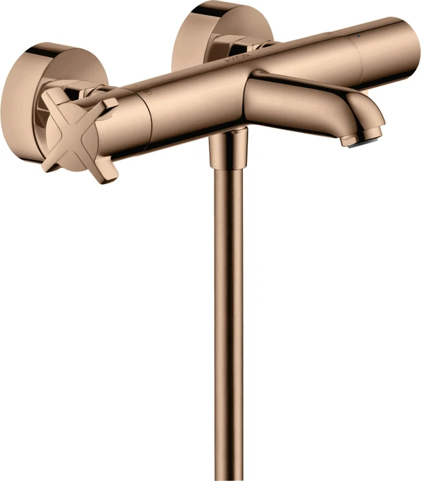 Hansgrohe Axor Citterio E Wannenthermostat Aufputz polished red gold
