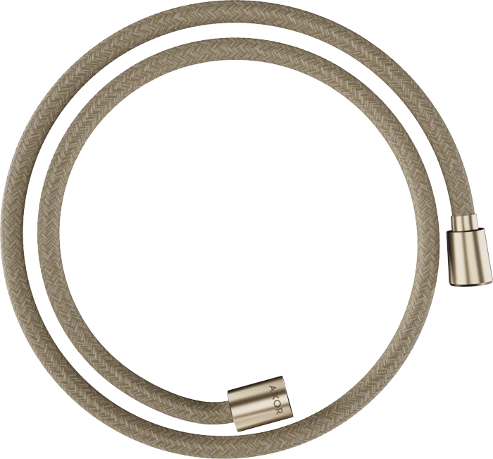 Hansgrohe AXOR ShowerSolutions Textilbrauseschlauch 1.25m mit konischer und zylindrischer Mutter brushed bronze