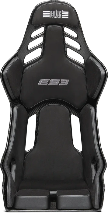 Next Level Racing ES3 Elite Sim Racing Seat, Full Carbon Fiber Edition, schwarz