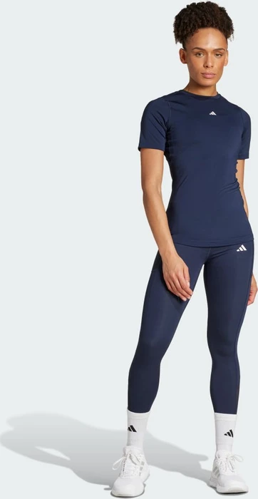 adidas Techfit Training Kompressionsshirt kurzarm legend ink (Damen)