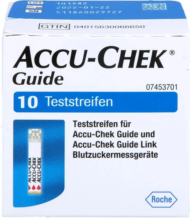 Roche Accu-Chek Guide Teststreifen, 10 Stück
