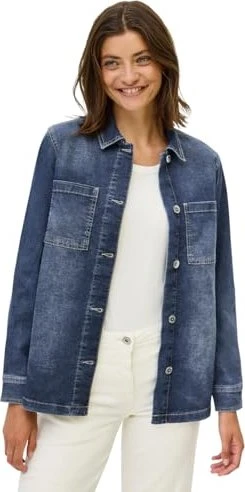 CECIL Denim Overshirt Hemd langarm (Damen)