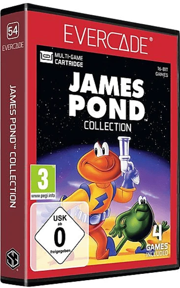Blaze Entertainment Evercade Game Cartridge - James Pond Collection