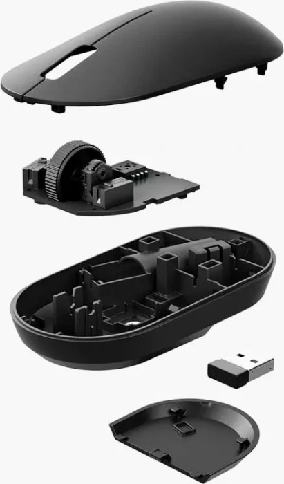 Xiaomi Wireless Mouse Lite 2 schwarz, USB