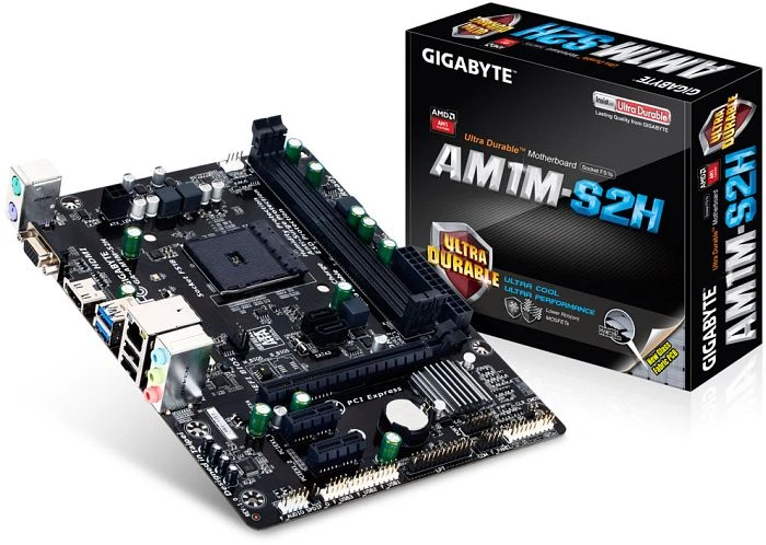 GIGABYTE GA-AM1M-S2H (AMD AM1)
