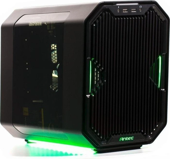 Antec Cube EK Water Blocks Edition, Acrylfenster, Mini-ITX