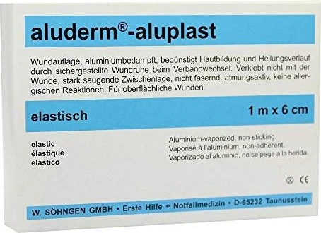 Söhngen Aluderm Aluplast stabil, 6cm x 1m, 1 Stück