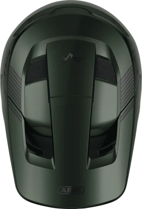 ABUS HiDrop Fullface-Helm moss green