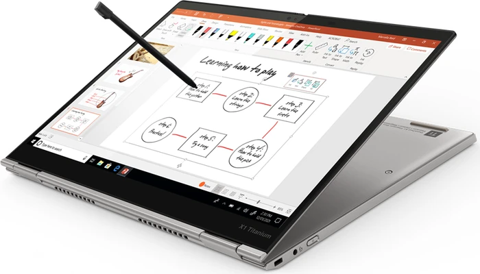 Lenovo ThinkPad X1 Yoga G1, Titanium, Core i7-1180G7, 16GB RAM, 256GB SSD, LTE, DE