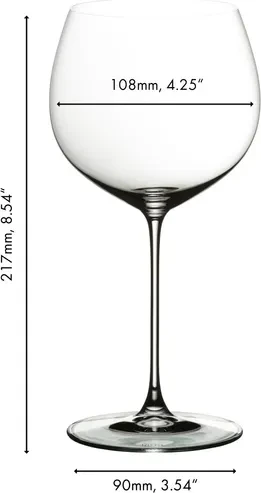 Riedel Veritas im Eichenfass gereifter Chardonnayglas, 2 Stück
