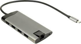 Inter-Tech Argus GDC-802 Multiport-Adapter, USB-C 3.0 [Stecker] (88885551)