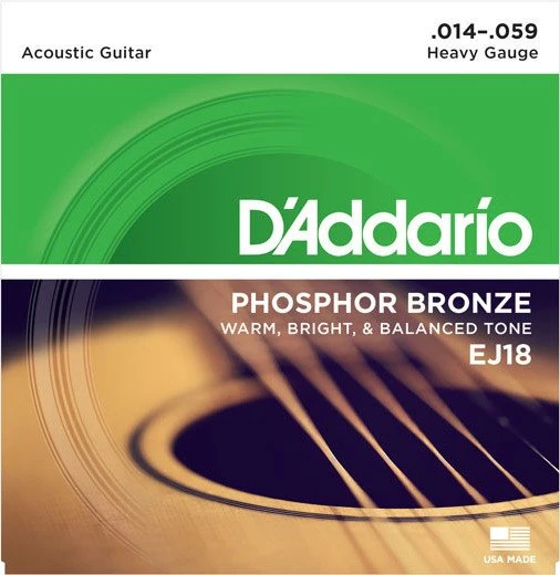 D'Addario Phosphor Bronze Heavy