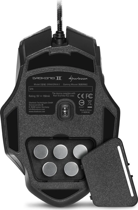 Sharkoon Drakonia II Black, USB