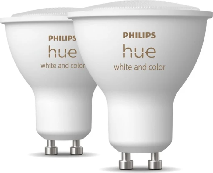 Philips Hue White and Color Ambiance 350 GU10 4.3W, 2 Stück