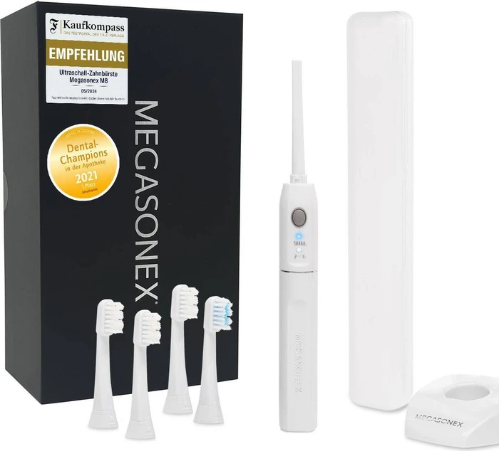 Megasonex M8 + 4 Aufsteckbürsten