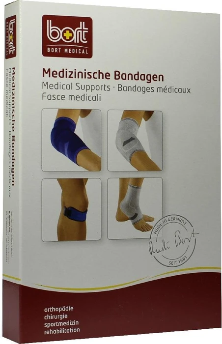 Bort Medical Zweizug Kniestütze Größe S beige, 1 Stück