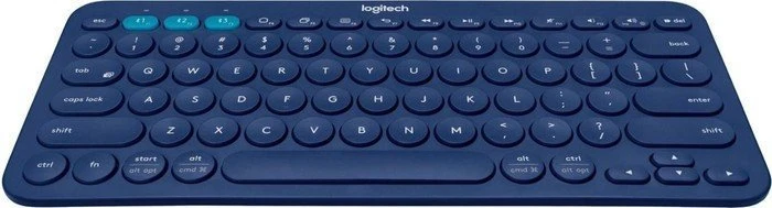Logitech K380 Multi-Device Keyboard blau, Bluetooth, IT