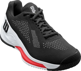 Wilson Rush Pro 4.0 white/black/poppy red (Herren)