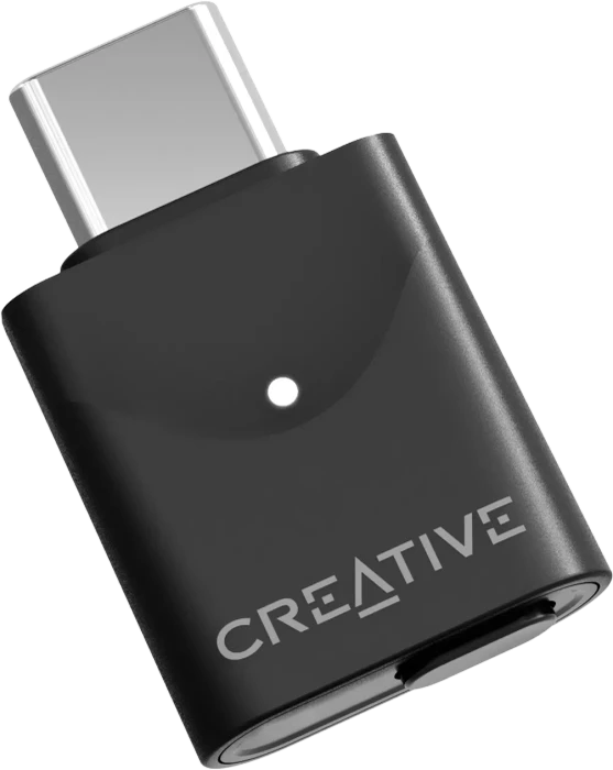 Creative BT-W6 - Wireless Audio Transmitter (SA0210), Bluetooth 5.4, USB-C 2.0 [Stecker]