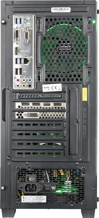 Captiva G19i 19V1, Core i7-9700K, 16GB RAM, 250GB SSD, 1TB HDD, GeForce RTX 2080