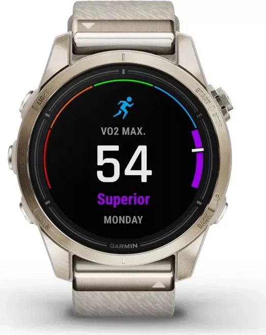 Garmin epix 2S Pro Sapphire cream heather/soft gold