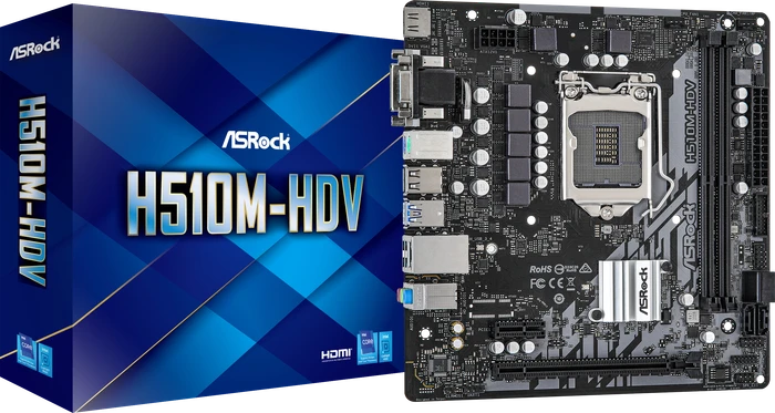 ASRock H510M-HDV (Intel 1200)