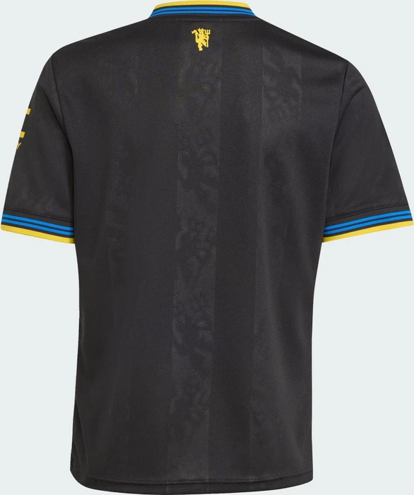 adidas Manchester United 2026/2027 Ausweichtrikot kurzarm schwarz (Junior)