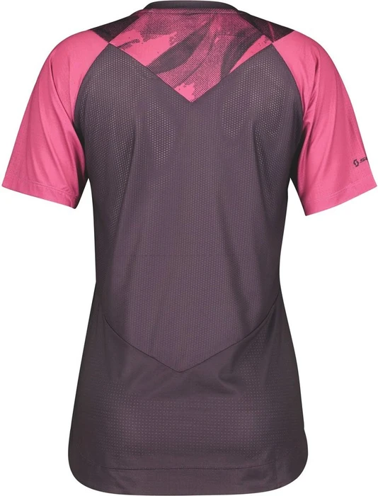 Scott Trail Vertic Pro Trikot kurzarm carmine pink/dark purple (Damen)