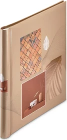 Hama Selbstklebe-Album 28x31, 20 weiße Seiten, Singo II Terracotta