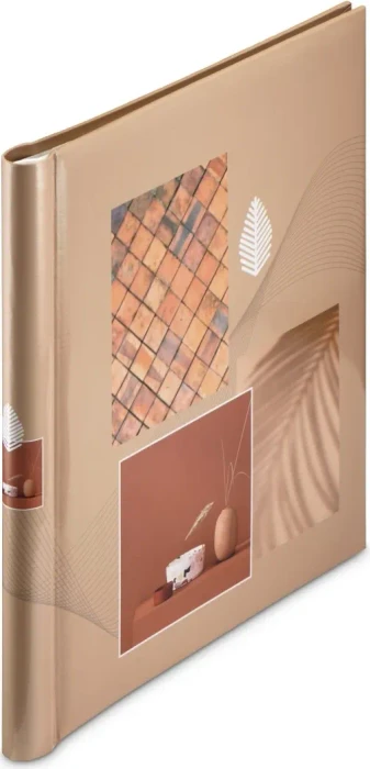 Hama Selbstklebe-Album 28x31, 20 weiße Seiten, Singo II Terracotta