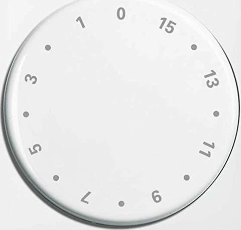 Busch-Jaeger Busch-balance SI Zentralscheibe mit Drehknopf, mit Aufdruck