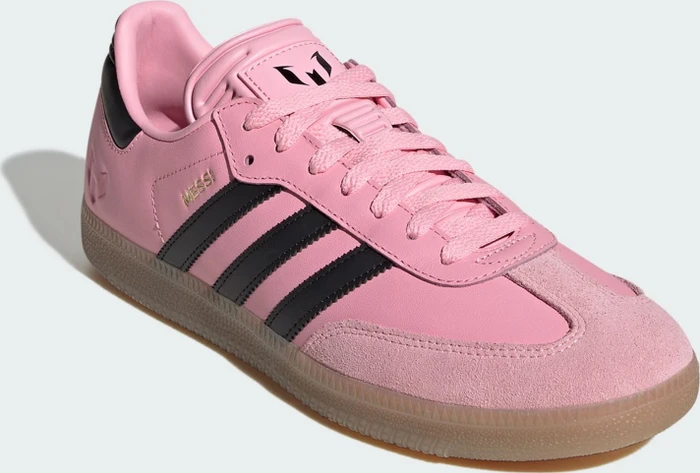 adidas Samba Messi light pink/core black/gum