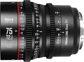 Meike 75mm T2.1 Super 35 Prime Cinema für PL