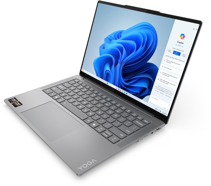 Lenovo Yoga Pro 7 14ASP9, Luna Grey, Ryzen AI 9 365, 32GB RAM, 1TB SSD, DE