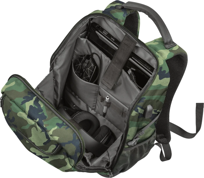 Trust Gaming GXT 1255 Outlaw Gaming Backpack, camouflage