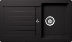 Schock Typos D-100 Einbau Becken reversibel nero