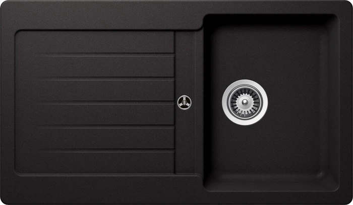 Schock Typos D-100 Einbau Becken reversibel nero