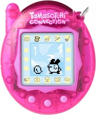 Bandai Tamagotchi Connection - Translucent Pink