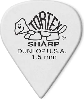 Dunlop Tortex Sharp Pick, 1.5mm, 72-Pack