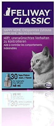 CEVA Feliway Classic Happy Home Refill, Pheromon, 48ml