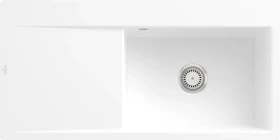 Villeroy & Boch Subway Style 60 flat flächenbündig Becken rechts stone white