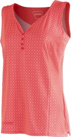 Maier Sports Pandy Funktionsshirt ärmellos red allover (Damen)